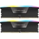 Модуль памяти для компьютера DDR5 96GB (2x48GB) 6400 MHz Vengeance RGB Black Corsair (CMH96GX5M2B6400C32) - изображение 1