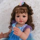 Лялька Реборн 55 см Адель силіконова NPK DOLL - зображення 3