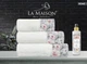 Подарочный набор полотенец La Maison, 3 шт. с ароматом Rome - изображение 1