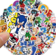 Набор наклеек Sonic Соник стикеры 50 штук стикерпак стикербомбинг на авто телефон ноутбук самокат гаджеты (SVS) - изображение 4