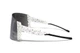 Окуляри захисні Global Vision Astro White (G-Tech™ silver), дзеркальні сірі в білій оправі (з можливістю установки діоптрійної GV-ASTRW-SM - изображение 3