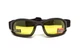 Окуляри захисні з ущільнювачем Global Vision Assault (yellow) Anti-Fog, жовті GV-ASSA-AM1 - изображение 6