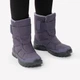 Чоботи дитячі QUECHUA SH100 Warm для зимового туризму, теплі, водонепроникні, фіолетові - EU27 - изображение 6