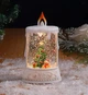 Нічник новорічний музичний Свічка XMAS WDL 23005C 3577 "Ялинка" White - зображення 2