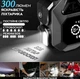 Пусковое устройство для авто с компрессором Jump Starter Quicko, Power Bank емкостью 10000мАч Black (DM-9556) - изображение 7