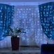 Светодиодная гирлянда-занавес Crown 300 LED USB 3 х 3 м Холодный белый (WLS-QX-CL2132C) - изображение 1