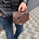 Косметичка органайзер коричнева екошкіра Nesser Brown factura 2.0 - зображення 1