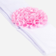 Opaska na głowę dziecięca dla dziewczynki YOCLUB Girls' Headband COP-0014G-0100 38-44 cm Biała (5904921610117) - obraz 3