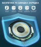 Скрытая универсальная беспроводная зарядка для мебели док станция на apple айфон iphone самсунг samsung андроид QINETIQ Invisible XE-30 10W/30 мм Fast Charge Premium Design с адаптером питания - изображение 8