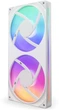 Chłodzenie powietrzne do PC NZXT F280 RGB Core Fan (Single Frame) White (RF-U28HF-W1) - obraz 2