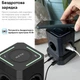 Универсальный сетевой удлинитель RZTK GaN Hub Wireless 65W + 3 USB-A (QC 3.0) + USB-С (PD20W) Black 2 м - изображение 5