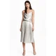Юбка H&M 444280П 32 серебристый - изображение 1