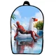 Рюкзак Дедпул (School Gear bag Deadpool 08) чорний, 39 х 27 х 14 см - зображення 1