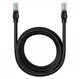 Кабель патч-корд RJ45 Baseus High Speed CAT5 Gigabit Ethernet Cable (Round Cable) 5m B00133206111-05 Black - изображение 1