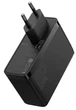 Сетевое зарядное устройство Baseus GaN5 Pro Digital Fast Charger 2Type-C+USB 160W + Cable Type-C to Type-C P10110825113-00 Black - изображение 4