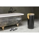 Бак для білизни з корковою кришкою Brabantia 35 л чорний матовий 120008 (00800766) - зображення 6
