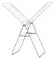 Сушарка для білизни підлогова Brabantia Drying 25 м сірий 403484 (00801088) - зображення 3