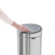 Бак для сміття Brabantia Touch Bin 30 л белый 115141 (00800523) - зображення 9