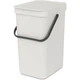 Ведро мусорное Brabantia Sort&Go 12 л светло-серый 213281 (00801185) - изображение 2
