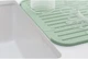 Коврик для сушки посуды силиконовый Brabantia Dish Washing Organising 44х32 см мятный 203329 (00801172) - изображение 3
