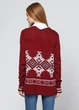Кардиган женский - кардиган Hollister HC6389W XS Темно-красный - изображение 3