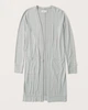 Кардиган Abercrombie & Fitch AF8411W M Сіро-оливковий - зображення 5