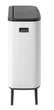 Бак для мусора Brabantia Bo Touch Bin Hi двухсекционный 2х30 л белый 130601 (00800818) - изображение 5