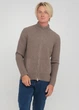 Свитер мужской - свитер Abercrombie & Fitch AF7741M S Светло-коричневый - изображение 1
