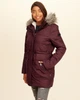Парка женская - парка зимняя Hollister HC6274W S Бордовый - изображение 3