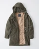 Парка женская - парка зимняя Abercrombie & Fitch AF7081W S Оливковый - изображение 3