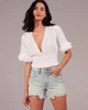 Шорты Abercrombie & Fitch AF7993W W25 Голубой - изображение 2