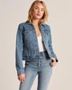 Джинсовая куртка Abercrombie & Fitch AF7969W XS Синий - изображение 1