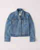 Джинсовая куртка Abercrombie & Fitch AF7969W XS Синий - изображение 2
