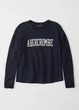 Свитшот женский - свитшот Abercrombie & Fitch AF5648W XS Темно-синий - изображение 2