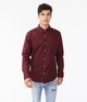Мужская рубашка - рубашка Aeropostale A0156M L Бордовый - изображение 1