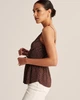 Майка Abercrombie & Fitch AF8218W XS Коричневий - зображення 4