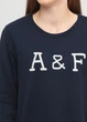 Свитшот женский - свитшот Abercrombie & Fitch AF5654W XS Темно-синий - изображение 4