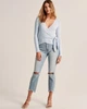 Кофта Abercrombie & Fitch AF7392W XS Блакитний - зображення 3