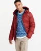 Пуховик мужской - зимний пуховик Abercrombie & Fitch AF4986M M 10300 Красный - изображение 5