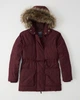 Парка женская - парка зимняя Abercrombie & Fitch AF5503W S 10179 Бордовый - изображение 2