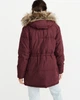 Парка женская - парка зимняя Abercrombie & Fitch AF5503W S 10179 Бордовый - изображение 6