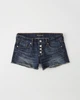 Шорты Abercrombie & Fitch AF3782W W27 Синий - изображение 2