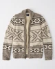 Кардиган мужской - кардиган Abercrombie & Fitch AF4927M XXL 10316 Бежевый - изображение 2