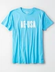 Футболка American Eagle AE0845M M Блакитний - зображення 2