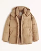 Пуховик Abercrombie & Fitch AF9112W M Светло-коричневый - изображение 2