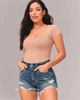 Шорты Abercrombie & Fitch AF8514W W24 Голубой - изображение 1