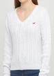 Свитер женский - свитер Hollister HC8793W M Белый - изображение 3