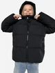 Детская зимняя пуховая куртка для девочки X-Woyz DT-8367-8 128 см Черная (2000002509721) - изображение 4