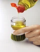 Щітка з дозатором миючого засобу palm scrub™ сіра (85005) - зображення 5