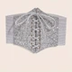 Широкий пояс-корсет ремінь ремінець поясок на шнуровке Honey Fashion Accessories One Size сріблястий (16-10) - зображення 2